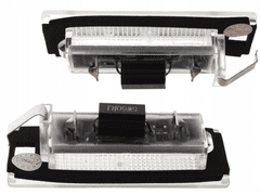 CO2 Súprava 2ks LED ŠPZ, AutoTune, pre Fiat DUCATO Bus 100, Fiat DUCATO Bus Multijet 110, 115, 120, 130, 140, 140, 150, 160, 180 L0016