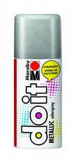 Marabu do it Metallic Akrylová farba v spreji - strieborná 150 ml