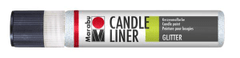 Marabu Candle Candle Liner - trblietavý opál 25 ml