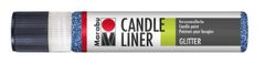 Marabu Candle Candle Liner - trblietavý zafír 25 ml