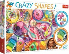 Trefl Puzzle Crazy Shapes Sladké sny 600 dílků