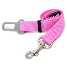 Surtep Animals Bezpečnostný pás pre psa / 45-70 cm x 2,5 cm Ružová