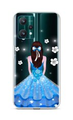 TopQ Kryt Realme 9 Pro silikón Blue Princess 73121