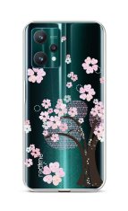 TopQ Kryt Realme 9 Pro silikón Cherry Tree 73090