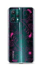 TopQ Kryt Realme 9 Pro silikón Pink Ornament 73104