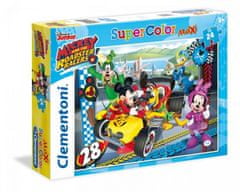 Clementoni Puzzle Maxi Mickey racer / 24 dielikov