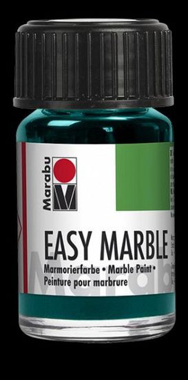 Marabu mramorovacia farba - vodová zelená 15 ml