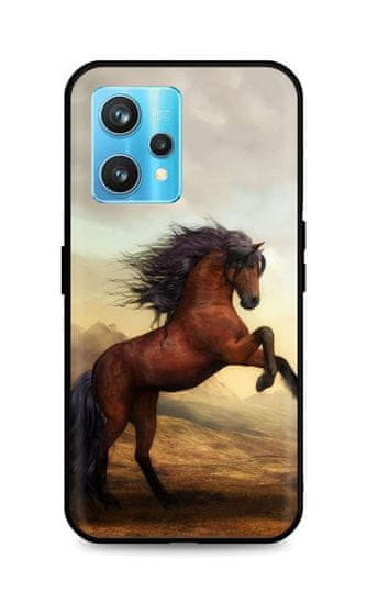 TopQ Kryt Realme 9 Pro+ silikón Brown Horse 73344