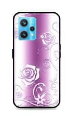 TopQ Kryt Realme 9 Pro+ silikón Abstract Roses 73348