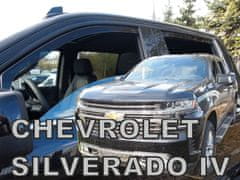 HEKO Deflektory / ofuky okien pre Chevrolet Silverado IV 4D 2019-vyššie 4ks