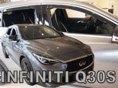 HEKO Deflektory / ofuky okien pre Infiniti Q30S 2015-2019 4ks