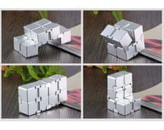 Dali Infinity Cube Antistresová kocka kovová - zlatá