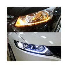 motoLEDy LED DRL svetlá + dynamický ukazovateľ smeru 12V 2000 lm biely, 1500 lm oranžový 2ks