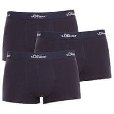 s.Oliver 3PACK pánske boxerky tmavo modré (JH-34B-18617715) - veľkosť M