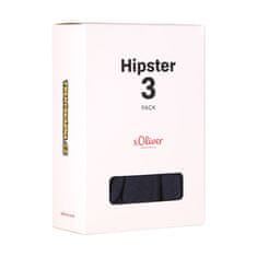 s.Oliver 3PACK pánske boxerky tmavo modré (JH-34B-18617715) - veľkosť M