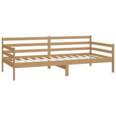 Vidaxl Denná posteľ so zásuvkami, 90x200 cm, medovo hnedá, borovica