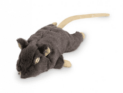 Nobby Hračka pre mačky Plyšová myš sivá 19cm
