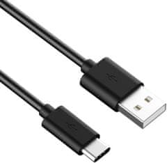 PremiumCord kábel USB 3.1 C/M - USB 2.0 A/M, rychlé nabíjení proudem 3A, 3m