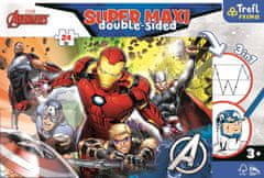 Trefl Obojstranné puzzle Avengers SUPER MAXI 24 dielikov