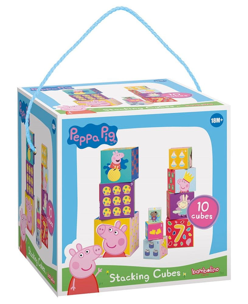 Totum Peppa Pig Skladacie kocky