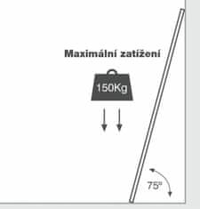 G21 Teleskopický rebrík G21 GA-TZ12-3,8M štafle/rebrík