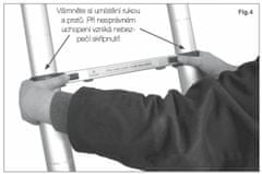 G21 Teleskopický rebrík G21 GA-TZ12-3,8M štafle/rebrík