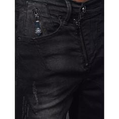 Dstreet Pánske šortky džínsové MAI čierne sx2124 s29