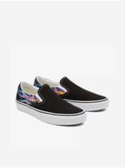 Vans Čierne pánske vzorované tenisky VANS Classic Slip On 44 1/2