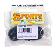 Sports Kaprárske method feeder olovo 100g - pogumovaná 2ks