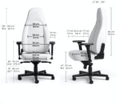 Noblechairs ICON, White Edition