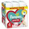 Pants 4 (9-15 kg) Plienkové nohavičky 176 ks - Mesačné balenie