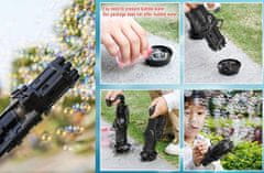 CoolCeny Bubble gun – Pištoľ na bubli fuk - Modrá