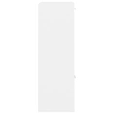 Vidaxl Úložná skrinka, biela 60x29,5x90 cm, kompozitné drevo