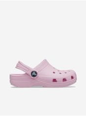 Crocs Svetloružové dievčenské papuče Crocs 29-30