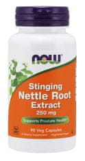 NOW Foods Stinging Nettle Root (Extrakt z koreňa žihľavy), 250 mg, 90 rastlinných kapsúl