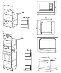 Beko vstavaná mikrovlnná rúra BMOB17131X - rozbalené