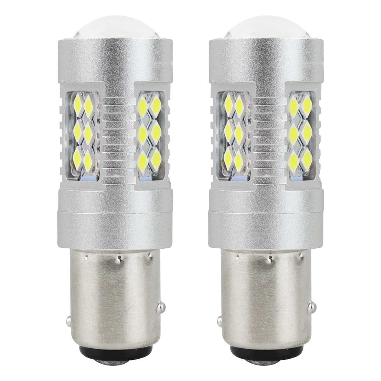 LED žiarovky CANBUS 2835 15SMD 1157 BAY15D P21/5W White 12V/24V