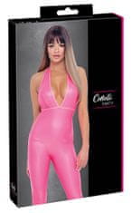 Cottelli Collection Cottelli Jumpsuit Hot Pink M