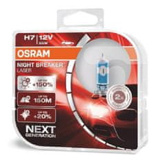 Osram Halogénové žiarovky Osram H7 12V 55W PX26d NIGHT BREAKER LASER +150% 2ks