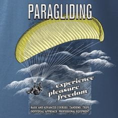 ANTONIO Tričko s adrenalínovým športom PARAGLIDING, S