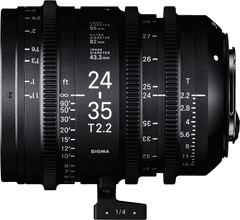 Sigma 24-35 mm T2.2 FF F/CE METRIC pre Canon EF