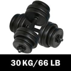 Vidaxl Činky Dumbbell 2x15 kg