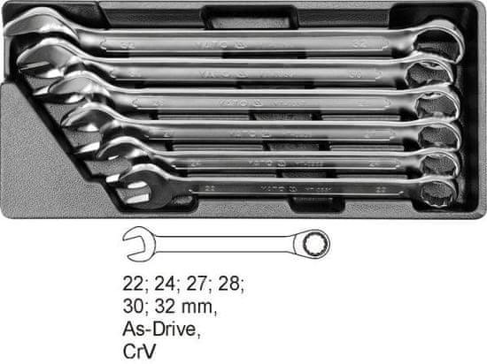 YATO Yato Vložka do zásuvky pre kombinované kľúče 6 Elem. 22-32Mm 5532