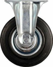 Vorel Pevné koleso s čiernou gumou 75 mm 87301