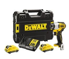 DeWalt rázový uťahovák 12V 163Nm 2X2,0Ah Dcf801D2