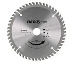 YATO Pilový kotúč na hliník 160 X 20 mm 52 zubov 60905