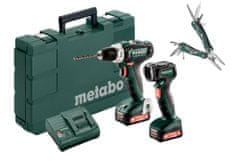 Metabo Metabo.Skrutkovač Bs 12 Bl + Svietidlo Ula 12 + Multitool