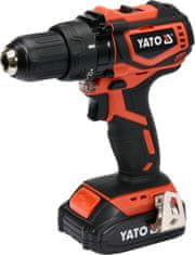 YATO Yato Vŕtací skrutkovač 18V 42Nm 1X2,0Ah Li-Ion Brushless, v kufríku Yt-82794