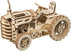 Robotime Rokr 3D drevené puzzle Traktor 135 dielikov