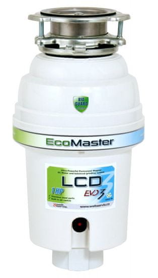 ECOMASTER Drtič odpadu LCD EVO3 pro středně náročné komerční provozy